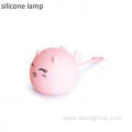 LED USB Children Soft Cartoon Silicone Night Lamp